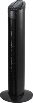 Klausberg 7470 - Torenventilator - zwart - staand - timer - afstandsbediening