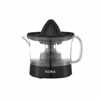 Floria Elektrische Citruspers &ndash; 0,5 L Sapcentrifuge &amp; Sinaasappelpers &ndash; Anti-Drup Kan &amp; Omkeerbare Perskegel &ndash; Snel &amp; Eenvoudig Vers Sap Thuis