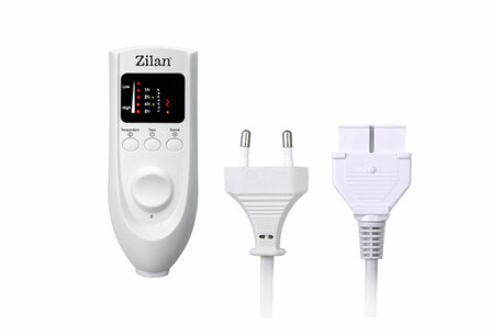 Zilan - Elektrische deken - Elektrische deken 1 persoons - 150 x 80 cm - snelle opwarmtijd - wasbaar - Zwart