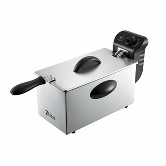 Zilan ZLN1819 Frituurpan&ndash; 3L &ndash; RVS &ndash; 2180 Watt Friteuse - Met Koude Zone &amp; Uitneembare Binnenpan