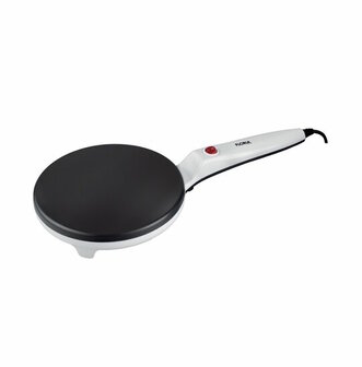 Floria Cr&ecirc;pe Maker ZLN7911 &ndash; Elektrische Pannenkoeken &amp; Cr&ecirc;pemaker &ndash; 20 cm &ndash; 600-700 W &ndash; Anti-aanbaklaag &ndash; Wit