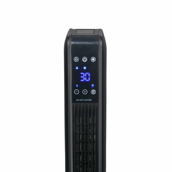 Torenverwarming + Torenventilator - 2400 Watt - Keramische verwarming - Stille torenkachel - Afstandsbediening