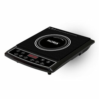 Zilan - Inductie kookplaat vrijstaand - 1 pit - 1500 watt - energiezuinig - 4 uur timer - 8 standen