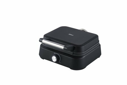 Zilan Wafelijzer 1500W - Dubbele Wafelmaker met Thermostaat - Anti-aanbak Wafelijzer- Belgische Wafels - Zwart