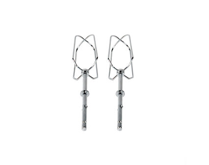 Zilan - Handmixer - 300 Watt - Met opzetstukken - RVS - Extra krachtig
