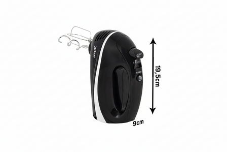 Zilan - Handmixer - 300 Watt - Met opzetstukken - RVS - Extra krachtig