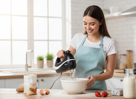 Zilan - Handmixer - 300 Watt - Met opzetstukken - RVS - Extra krachtig