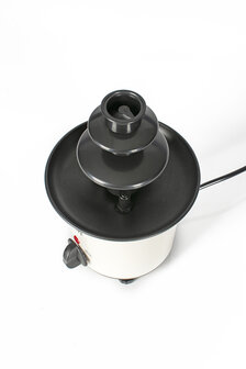 Zilan ZLN2144 Luxe Chocoladefontein &ndash; Chocolade fondue 200 ml &ndash; 30W &ndash; Max. 80 &deg;C &ndash; Compact &amp; Energiezuinig &ndash; Perfect voor Feest, Fondue &amp; Romantische Avonden &ndash; Eenvoudig Schoon te Maken