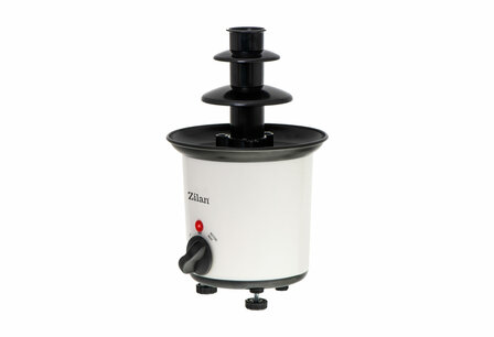 Zilan ZLN2144 Luxe Chocoladefontein &ndash; Chocolade fondue 200 ml &ndash; 30W &ndash; Max. 80 &deg;C &ndash; Compact &amp; Energiezuinig &ndash; Perfect voor Feest, Fondue &amp; Romantische Avonden &ndash; Eenvoudig Schoon te Maken