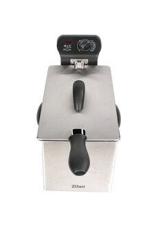 Zilan ZLN1819 Frituurpan&ndash; 3L &ndash; RVS &ndash; 2180 Watt Friteuse - Met Koude Zone &amp; Uitneembare Binnenpan
