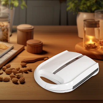 Zilan ZLN2809 Notenkoekjesmaker - Wafelnootjes maker -1400 W - Cake Pop Maker-Anti-aanbak &amp; Cool-Touch -Wit