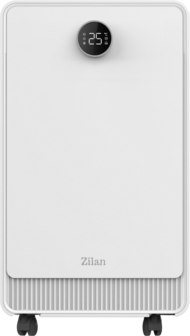 Zilan DryZone12 Luchtontvochtiger &ndash; 12L per Dag &ndash; 2,5L Watertank &ndash; 240W &ndash; Digitaal Display &ndash; Wasdroogfunctie &ndash; Timer &ndash; Automatische Luchtvochtigheid &ndash; Wit