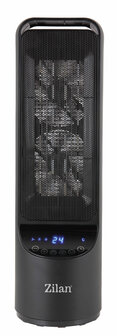 Zilan Keramische Torenkachel &ndash; 2000W &ndash; Elektrische Kachel &ndash; Thermostaat 10-35&deg;C &ndash; Afstandsbediening &ndash; Oscillatie &ndash; Timer &ndash; LED Display &ndash; Zwart