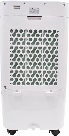 Malatec 3 in 1 Aircooler Met Afstandsbediening - Luchtkoeler Tot 35 m2 - Koelen met Koelelementen en met Water
