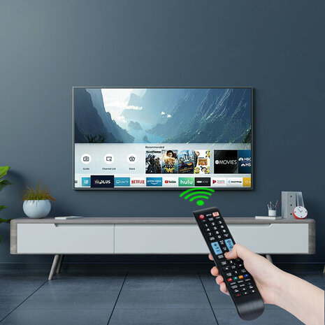 Universele afstandsbediening RQ-S5A geschikt voor SAMSUNG TV