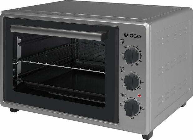 Wiggo WMO-E353(X) - Vrijstaande Oven - 35 liter - Rvs