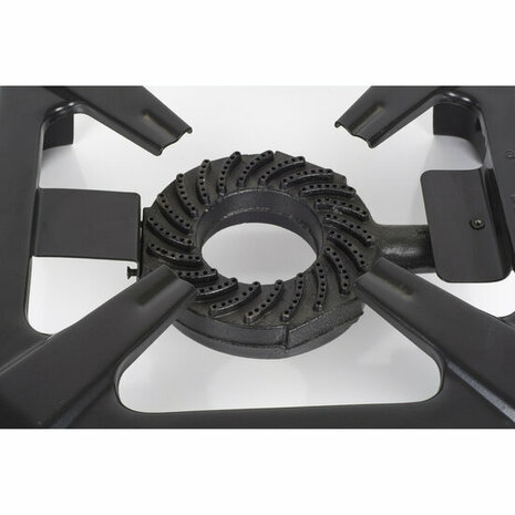 Zilan Industri&euml;le Wokbrander voor Buiten &ndash; Gas Kookbrander >25.000 kcal &ndash; Midi Gas Cooker met Gietijzeren Brander &ndash; Geschikt voor Wokken, Camping & Noodsituaties