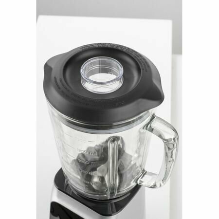 Zilan Blender 1000W &ndash; 1,5L Glazen Smoothie Blender met Ice Crush Functie &ndash; Keukenblender met RVS Messen, 2 Snelheden & Pulse