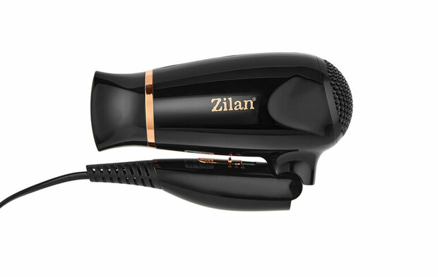 Zilan ZLN2953 1200 W Haardroger &ndash; Compacte F&ouml;hn met 2 Snelheden & 2 Warmtestanden &ndash; Opvouwbaar Handvat &ndash; Inclusief Concentrator