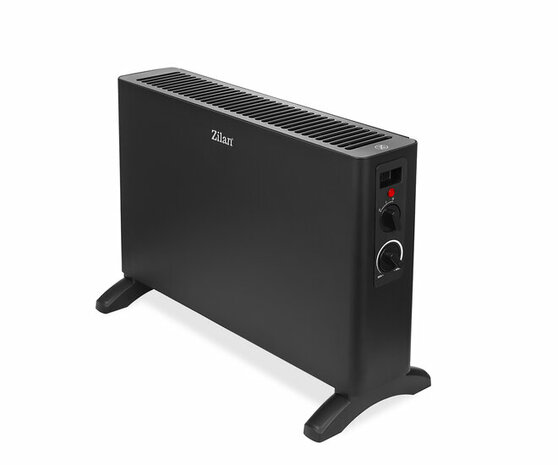 Zilan Convectorkachel 2000W &ndash; Elektrische Kachel met Thermostaat & 2 Warmtestanden &ndash; Vrijstaand, Stil & Draagbaar