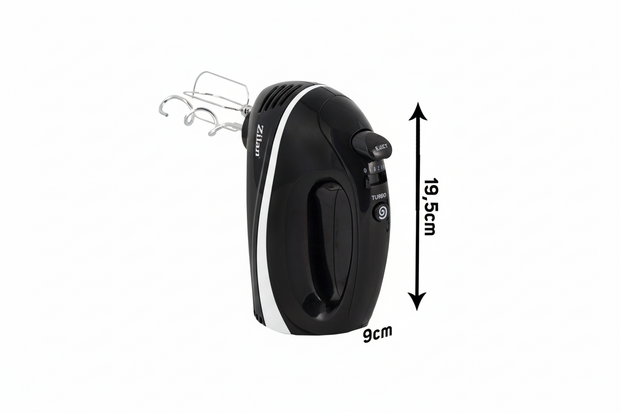 Zilan - Handmixer - 300 Watt - Met opzetstukken - RVS - Extra krachtig
