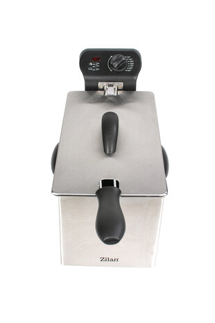 Zilan ZLN1819 Frituurpan&ndash; 3L &ndash; RVS &ndash; 2180 Watt Friteuse - Met Koude Zone & Uitneembare Binnenpan