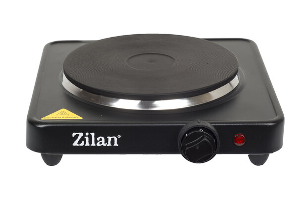 Zilan Elektrische Kookplaat 1500W-Vrijstaande Hotplate -Gietijzeren Kookzone 185 mm -Thermostaat & Oververhittingsbeveiliging 