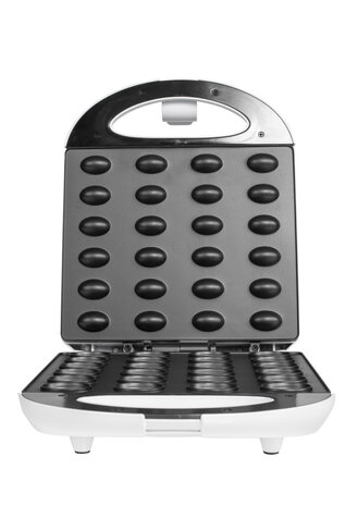 Zilan ZLN2809 Notenkoekjesmaker - Wafelnootjes maker -1400 W - Cake Pop Maker-Anti-aanbak & Cool-Touch -Wit