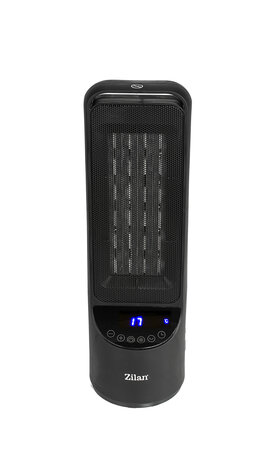 Zilan Keramische Torenkachel &ndash; 2000W &ndash; Elektrische Kachel &ndash; Thermostaat 10-35&deg;C &ndash; Afstandsbediening &ndash; Oscillatie &ndash; Timer &ndash; LED Display &ndash; Zwart