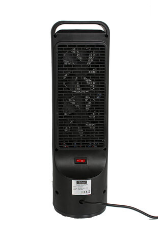 Zilan Keramische Torenkachel &ndash; 2000W &ndash; Elektrische Kachel &ndash; Thermostaat 10-35&deg;C &ndash; Afstandsbediening &ndash; Oscillatie &ndash; Timer &ndash; LED Display &ndash; Zwart