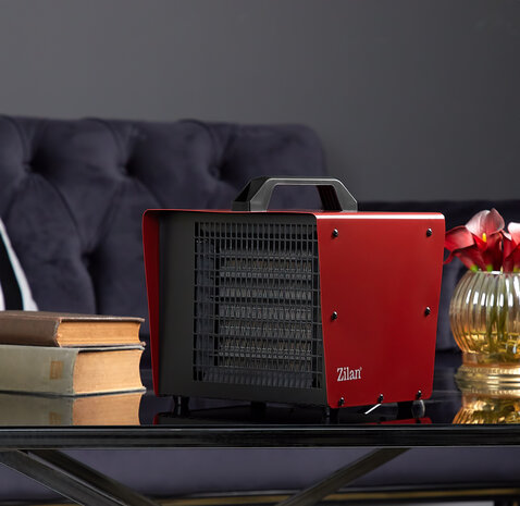 Zilan Keramische Ventilatorkachel &ndash; 3000W &ndash; Werkplaatskachel &ndash; PTC Elektrische Kachel &ndash; 3 Warmtestanden &ndash; Thermostaat &ndash; Oververhittingsbeveiliging &ndash; Draagbaar