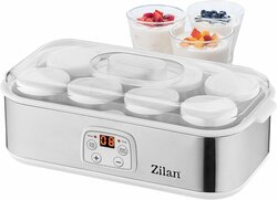 Zilan ZLN6104 Yoghurtmaker - Elektrische Yoghurtmachine met Timer en Temperatuurregeling - 1 liter inhoud - Voor Verse en Biologische Yoghurt - BPA vrij