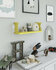 Gorillz Panda Kids - Kinderkamer - Babykamer - Boekenplank - Geel
