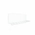 Gorillz Plenck - Wandkapstok met Hoedenplank - Kapstok Metaal - 70 x 15 x 25 cm - Wit