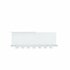 Gorillz Plenck - Wandkapstok met Hoedenplank - Kapstok Metaal - 70 x 15 x 25 cm - Wit