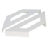 Gorillz Hower Plankdragers Metaal - Set van 2 - Legplankdragers - Wit