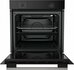 Wiggo WO-B608(B) - Inbouw heteluchtoven - 68 L - Zwart