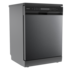 Wiggo - WD-6148C(BX) - Vrijstaande Vaatwasser - 60cm - Zwart Inox