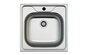 Z-INOX RVS Spoelbak 50x50 cm – Inbouw Gootsteen – RVS Keukenspoelbak – Kraangat 3,5 cm – Compacte Spoelbak – Zilver